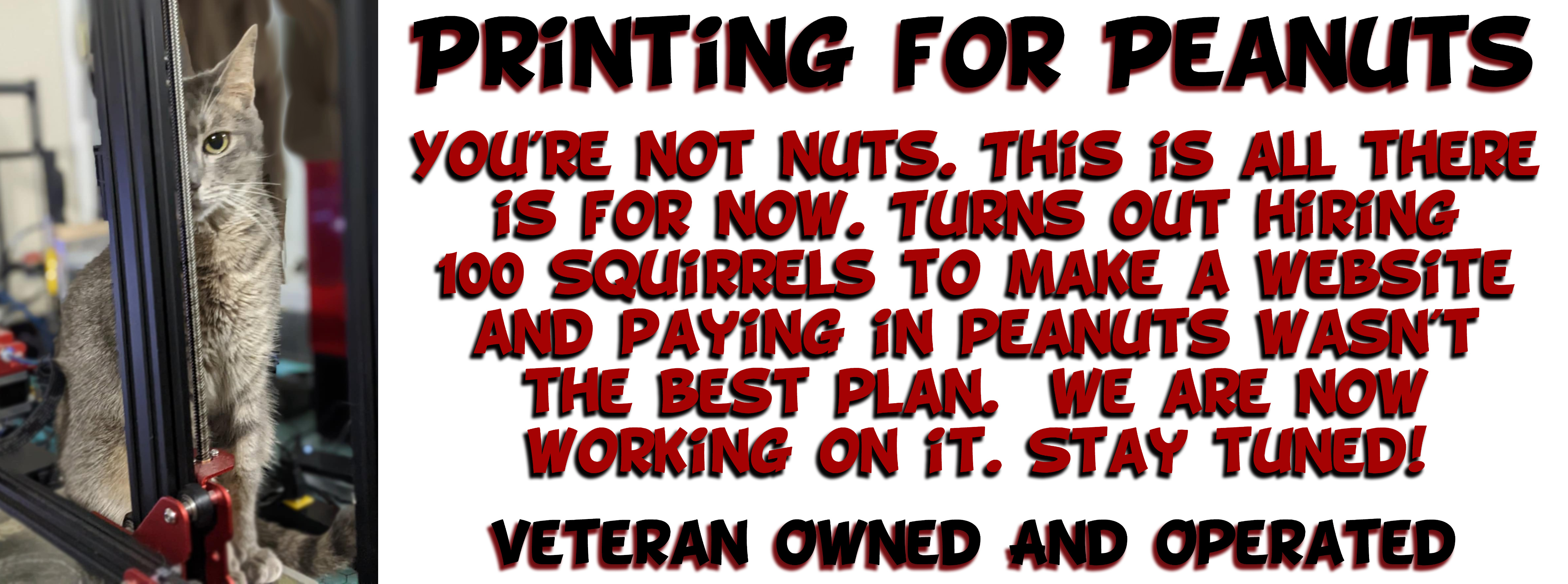 Printing For Peanuts